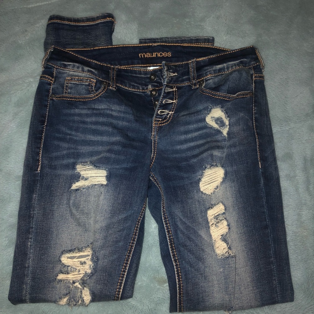 Maurices distressed jeans